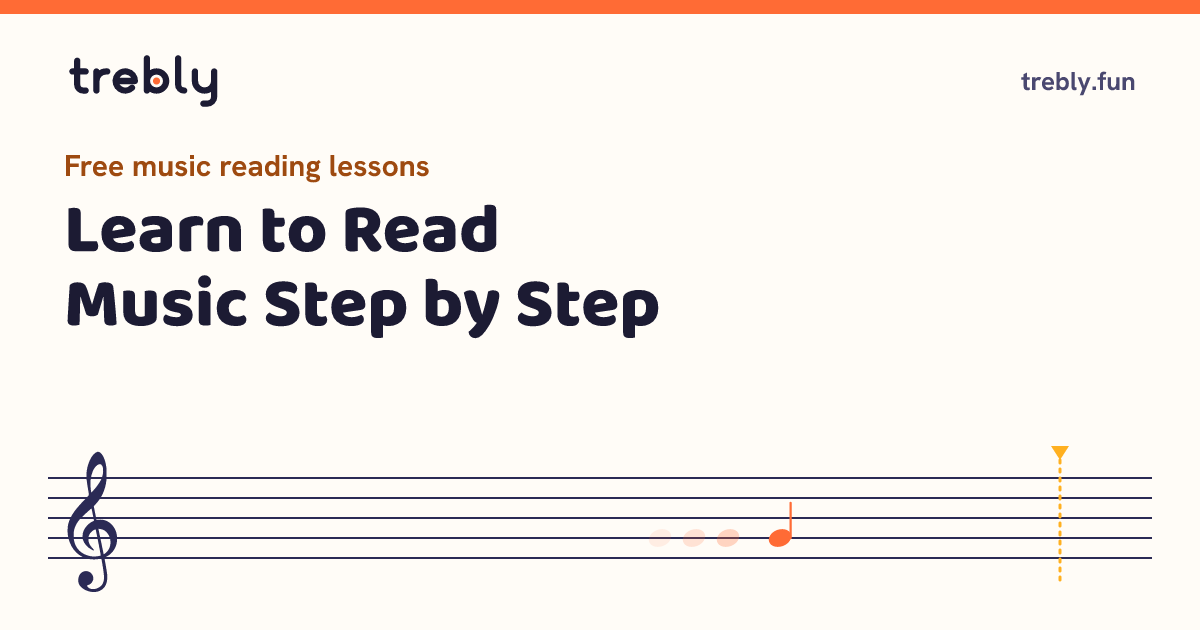 Learn to Read Music Online: Free Step-by-Step Lessons | Trebly