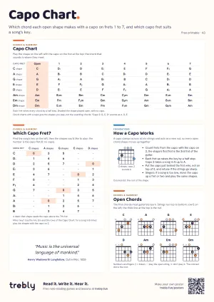 The Capo Chart poster